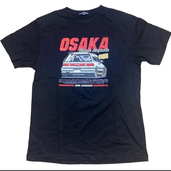 JDM Legend Japan Street Racing Drag Drift Tuning Car T-Shirt-Large-PreOwned - Picture 1 of 2